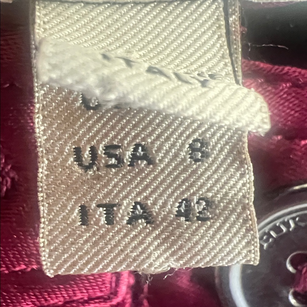 Burberry raspberry Dress with Belt & Pockets-EUC - Picture 6 of 10